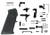 TacFire AR-15 Parts Kit, .223/5.56, LPK01-USA, AR Platform