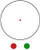 Legacy Sports Micro Dot, 1x20 Red/Green Dot, 4 MOA, Matte Black, Fog Proof