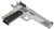 Oaks Iver Eagle XL, 45 ACP, 8+1, 6" Barrel, SAO, Bright Chrome