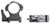 Weaver Lever Lok, Top Mount Series, 1", Extra High, Matte Black