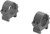 Leupold QRW2 Cross-Slot, Scope Ring Set, 1" Tube, Quick Release