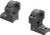 Leupold BackCountry, 1" Ring, High 2-Pc Reversible Ring Mount