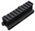 Truglo Picatinny Riser Mount, 1-PC, 1" Height, Black Matte Anodized