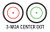 Truglo Gobble Stopper, 30 mm, Dual Color Series, 1x, 3 MOA
