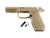 Wilson Combat 320CMT Grip Module, Carry Series, Tan Finish