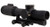 Trijicon VCOG Riflescope, 1-6x, 24mm, Red Segmented Circle Reticle