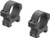 Leupold BackCountry Cross-Slot, 30mm, Matte Black, Scope Ring Set