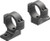Leupold BackCountry Ring Mount, 30mm, Matte Black, Medium, 2-Piece