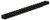 Talley Picatinny Rail, 0.380" Mount, Aluminum, Matte Black