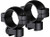 Truglo Lightweight Scope Rings, Medium, 1", 3/8" Dovetail/11mm Rail