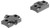 Leupold Standard Base, 2-Piece, Steel, Gloss, Rifle, 2 PC Set