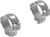 Leupold 49902 Standard Scope Ring Set, Silver, 1" Tube, 2 Piece
