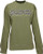 Glock Women's Retro Fleece, Raglan Fleece, Olive, XL