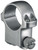 Ruger 5K Scope Ring, 1\" Tube, High, Silver, Steel, Accepts up to 52mm