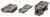 Strike T1 Riser Mount, Flat Dark Earth, 6061-T6 Aluminum