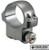 Ruger 4KTG Scope Ring, Scope Ring, Target Gray, Medium, 1" Tube Diameter
