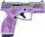 Taurus GX2, 9mm, 13+1, 3.37" Barrel, Striker Fire, Light Purple