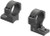 Leupold BackCountry Ring Mount, 30mm, High, 2-Piece, Matte Black