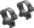 Leupold BackCountry Ring Set, 34mm, Cross-Slot, Matte Black