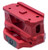 Strike T1 Riser Mount, Riser Mount Series, Red Finish