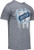 Glock Blue Line Tee, Gray, XL, Short Sleeve, Cotton/Polyester