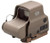EO Tech EXPS, 1x Magnification, 2 MOA, Tan, EXPS3 Series