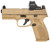 FN Herstal 509M, 9mm Luger, 15+1, 4" Barrel, MRD w/Optic, DAO
