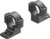 Leupold BackCountry, Ring Mount 2-Piece, Medium, Matte Black