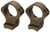 Browning 12534 X-Bolt Scope Mount System, 30MM, Low, Burnt Bronze