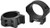 Warne HyperLite, 30mm, MSR Mount, Black, Aluminum, Series: Hyperlite