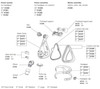 Mirage Quattro Full Face CPAP Mask Kit By ResMed - Diagram View