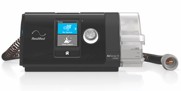 Resmed AirSense 10 AutoSet With HumidAir And ClimateLineAir - Front View