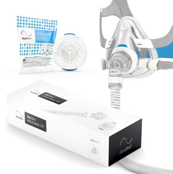 ResMed AirMini セットアップパック 38823 CPAP AIRMINI N20 SETUP PACK #38823 | Denman Direct