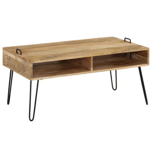  Coffee Table Solid Mango Wood 39.4"x23.6"x17.7 A949-246020