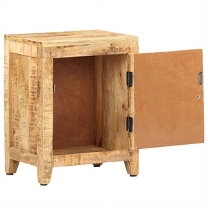  Bedside Cabinet 15.7"x11.8"x19.7" Solid Wood Mango A949-320802