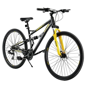 Mountain Bike, 29 inch MTB Bicycle with Full Dual Suspension, 24 Speeds Twist Shifting, Comfort Sad E415-SDZXCLLBDDQBIO7EWV0