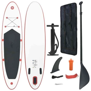  Stand Up Paddle Board Set SUP Surfboard Inflatable Red and White A949-92201