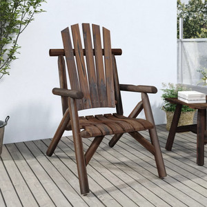Patio Chair 26.8"x33.9"x40.6" Solid Wood Spruce A949-363344