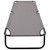 Folding Sun Lounger Gray Steel A949-47757
