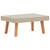 Patio Coffee Table Poly Rattan Beige A949-310221
