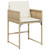 13 Piece Patio Dining Set with Cushions Beige Poly Rattan A949-3278175