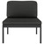 8 Piece Patio Lounge Set with Cushions Aluminum Anthracite A949-3107798