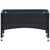 5 Piece Patio Lounge Set With Cushions Poly Rattan Black A949-45893