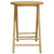 Folding Patio Table 21.7"x29.5" Bamboo A949-365881