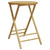 Folding Patio Table 21.7"x29.5" Bamboo A949-365881