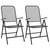 3 Piece Patio Dining Set Expanded Metal Mesh Anthracite A949-3084721