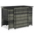 3 Piece Bistro Set with Cushions Poly Rattan Gray A949-47745