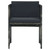3 Piece Bistro Set with Cushions Poly Rattan Gray A949-47745