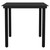 3 Piece Patio Dining Set Black A949-3099263