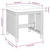 5 Piece Patio Dining Set Poly Rattan and Acacia Wood Black A949-42529